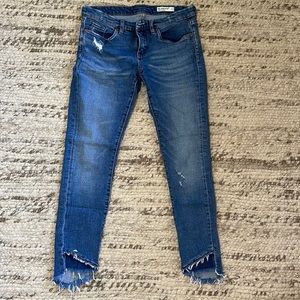Blank NYC Skinny Classique Raw Hem Jeans
